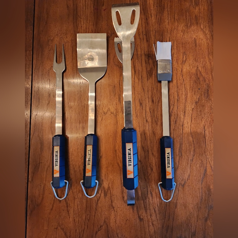 University of Virginia 4 Piece Grill Tool Set